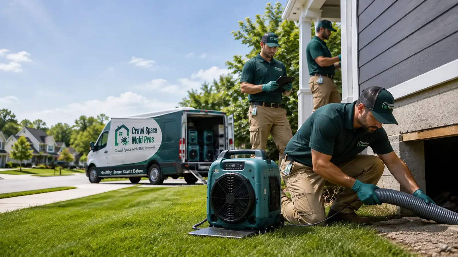 Crawl Space Mold Removal in San Lucas, CA